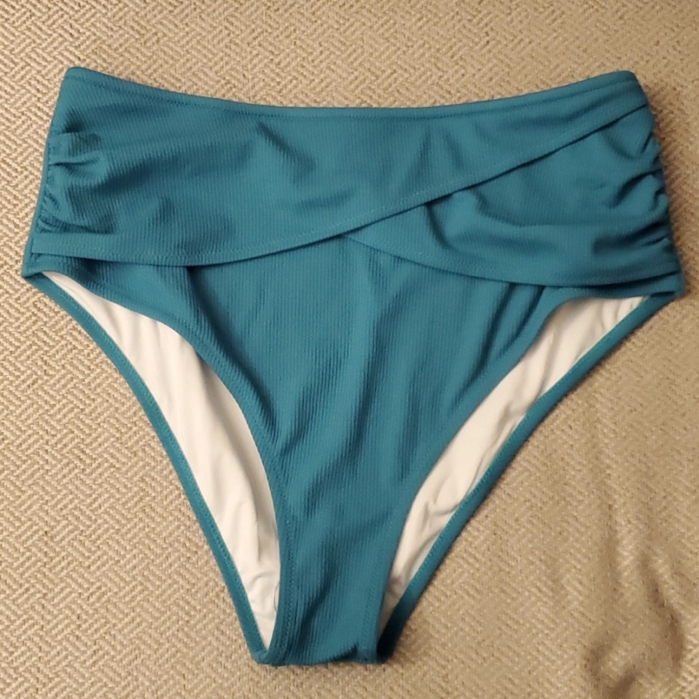 Cupshe Teal Bikini Bottom